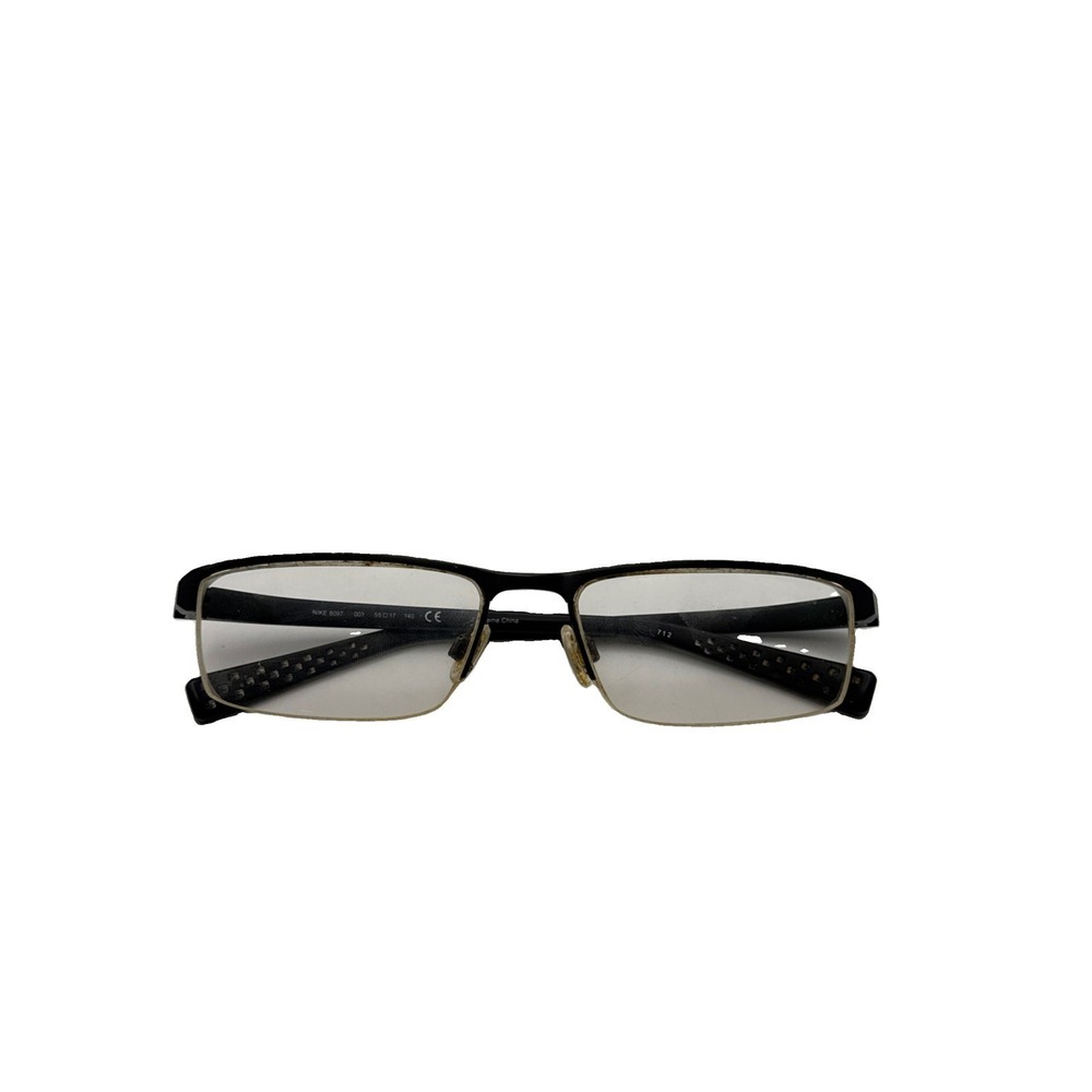 Nike Eyeglasses Frames Only, NIKE 8097 001, 55-17-140, Black